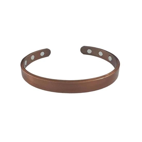 Magnetic Bracelet Adjustable Unisex Bracelet Minimalist Alloy Bangle with Effective Magnets Open Cuff Bracelet Gift for Men And