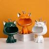 For Resin Crown Cat Bigmouth Cat Storage Desktop Decoration Ornament Entryway Key Snack Storage Handicrafts Animal Model Collect