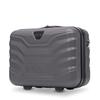 Wings Peafowl Travel Case 14" Dark Grey Cosmetic Bag
