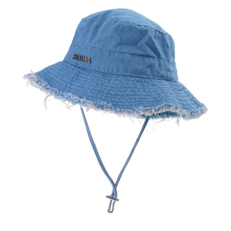 

Женская тканевая тканевая шляпа-ведро рыбака Регулируемая шляпа от солнца Пляжная для улицы Кемпинг Путешествия Головной убор для отпуска светло-синий