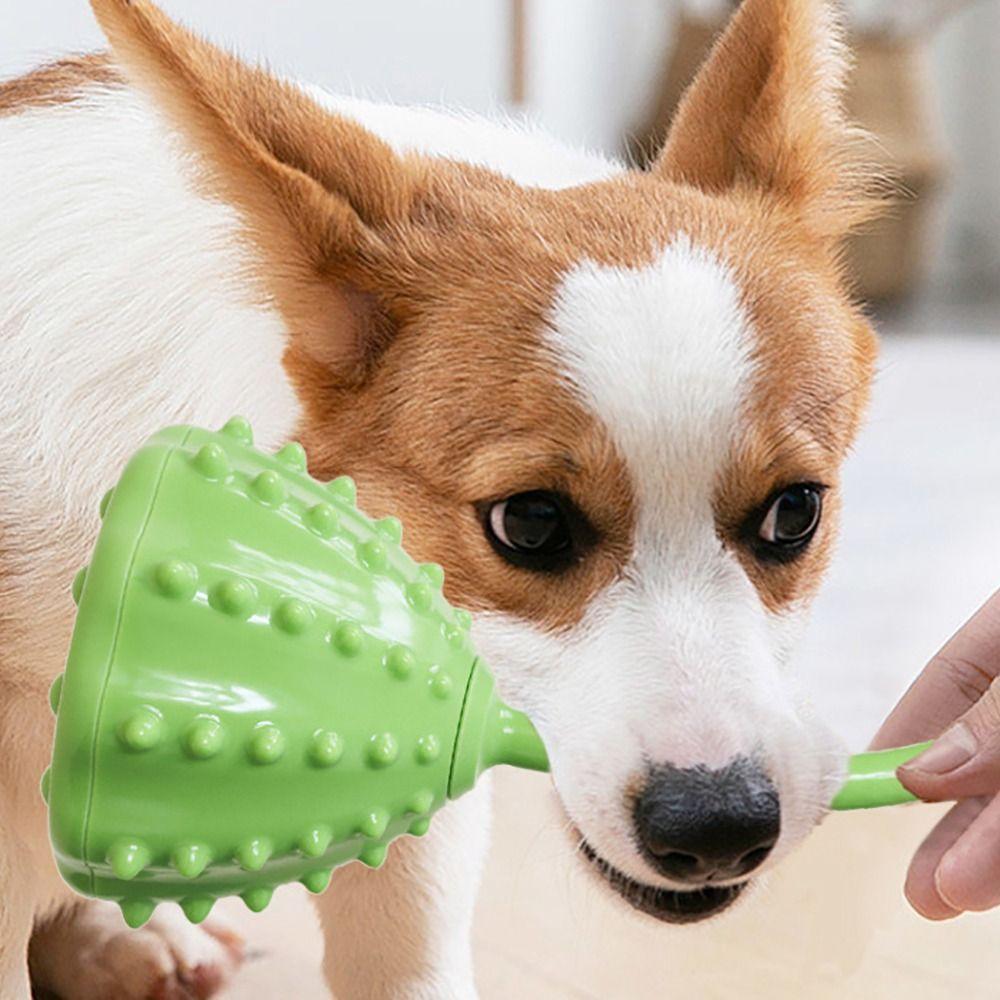 Lotus Seedpod Pet Slow Feeder Ball Relieve Boredom Pet Food Dispenser Dog Chewing Toys  Puppy