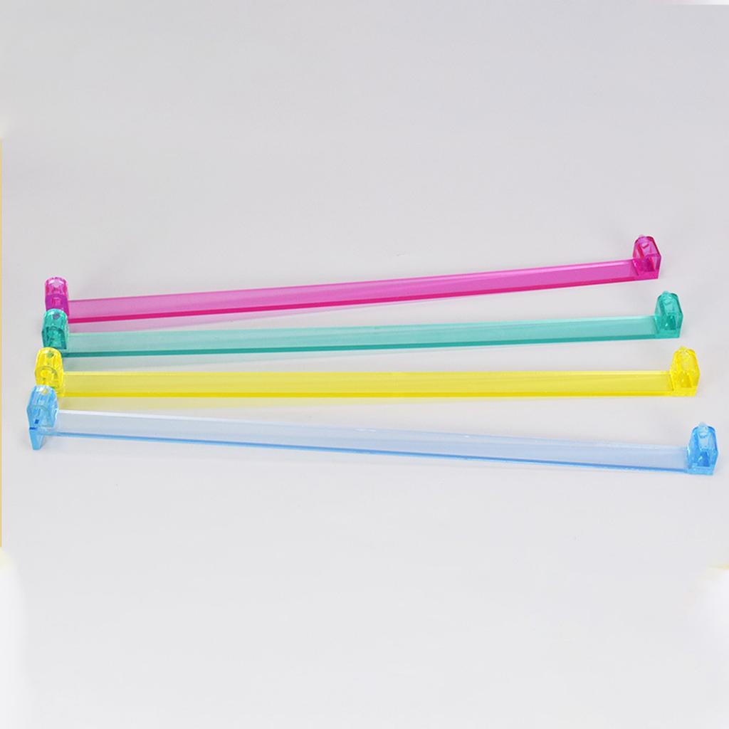 Mahjong Stand With Push Rod, Colorful Acrylic American Mahjong Tile Stand, Imported Modern Mahjong Stand, Built-in Push Rod