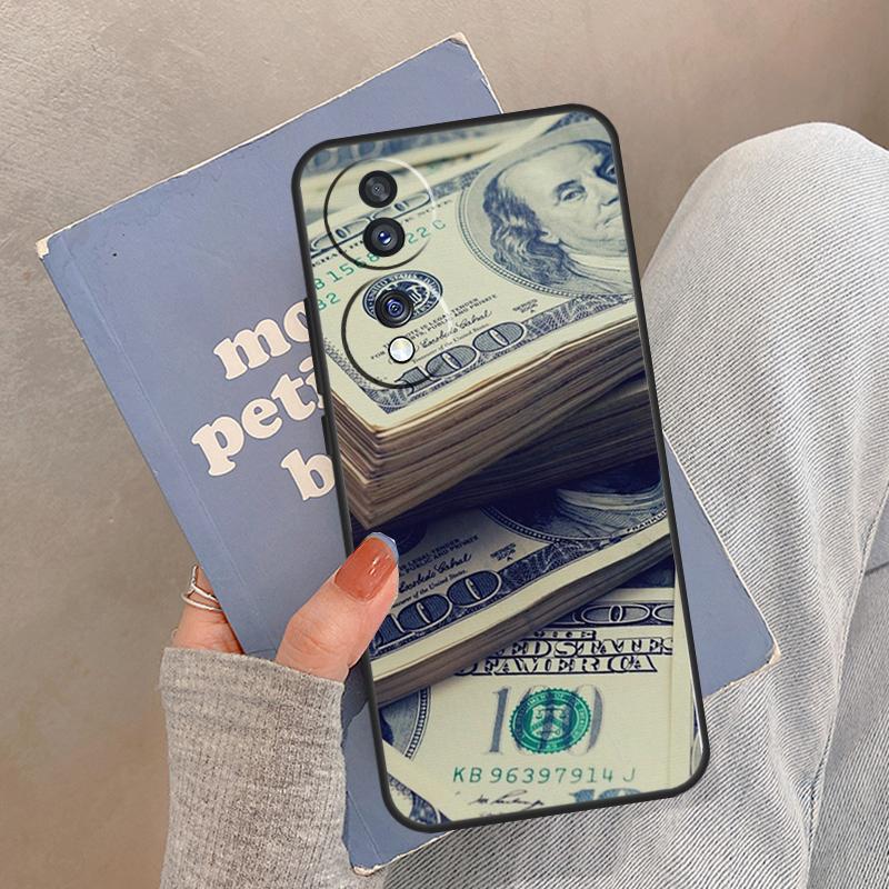 Dollars Money For Honor Magic 8 Pro 5 6 7 Lite Case For Honor Win RT 400 200 90 70 X8c X8b X9a X9b X9c X9d
