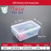 Fat Cat Transparent Label Fresh-Keeping Storage Container