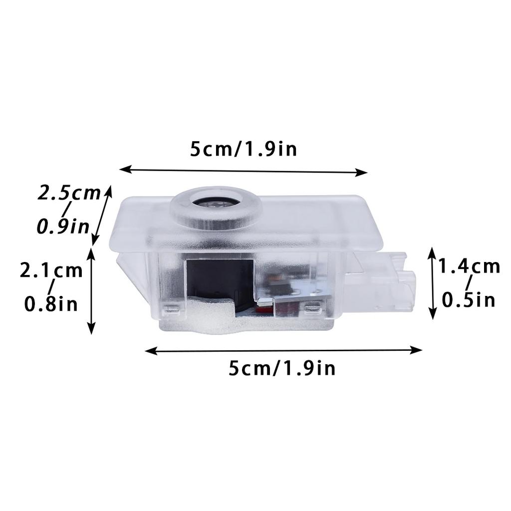 AAAPS1 LED Car Door Welcome Light For BMW NEW 3 1 8 Series G29 Z4 G20 G21 G28 F40 G07 G02 M8 F44 M4 I3 Night Warning Lamp Accessory 2pc