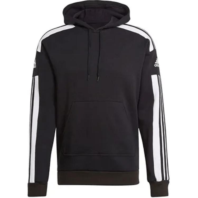 

Adidas Ss24 Sq21 Sw Hoodie Series Модная толстовка с длинным рукавом для тренировок Мужские толстовки с капюшоном черного цвета GT6634 S