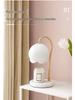 Beast Valley Lily Aroma Candle Lamp - Smokeless Wax Melting Marble Lamp for Romantic Bedroom Ambiance