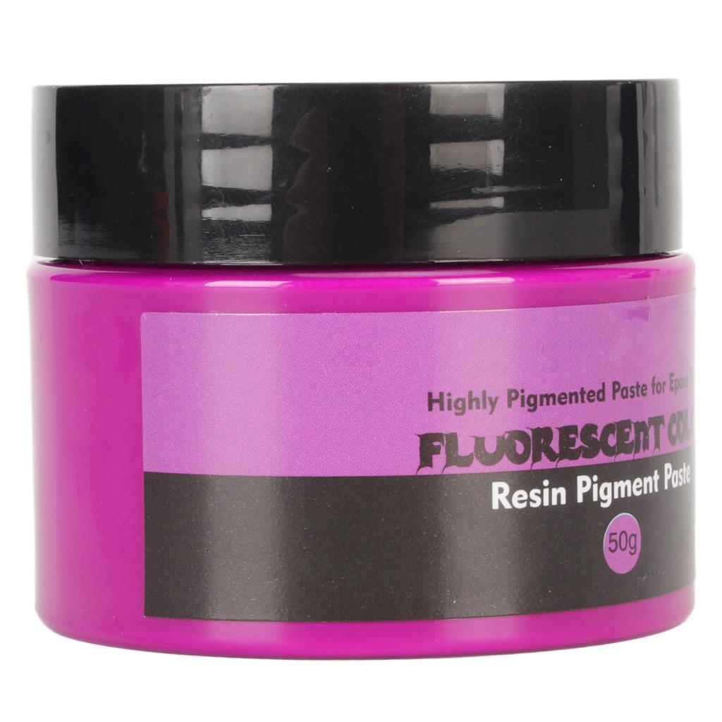 50g Fluorescent Color Resin Pigment Paste High Concentration Highly Pigmented Resin Pigment Paste for   Painting Art
