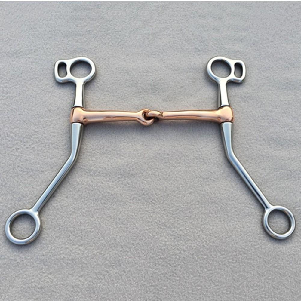 Copper Mouth Horse Bit Armatura Tloušťka Střední část