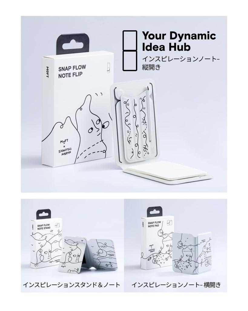 MOFT Inspiration Note Mini MagSafe Folding Ballpoint Pen for iPhone with Iron [Official Retailer] Planner, Compatible, 16/15/14/13/12 Series,