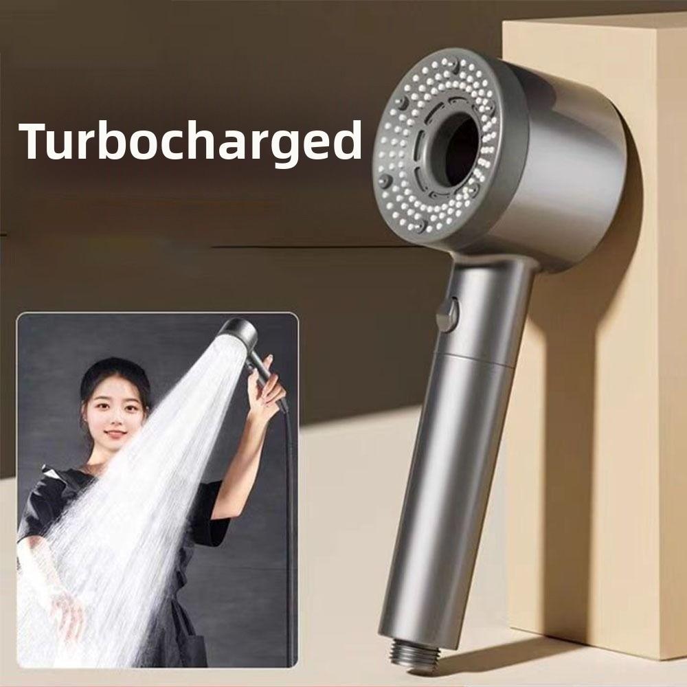 One-Key Stop Bathroom Showerhead Set High Pressure Shower Set  Bathroom Supplies