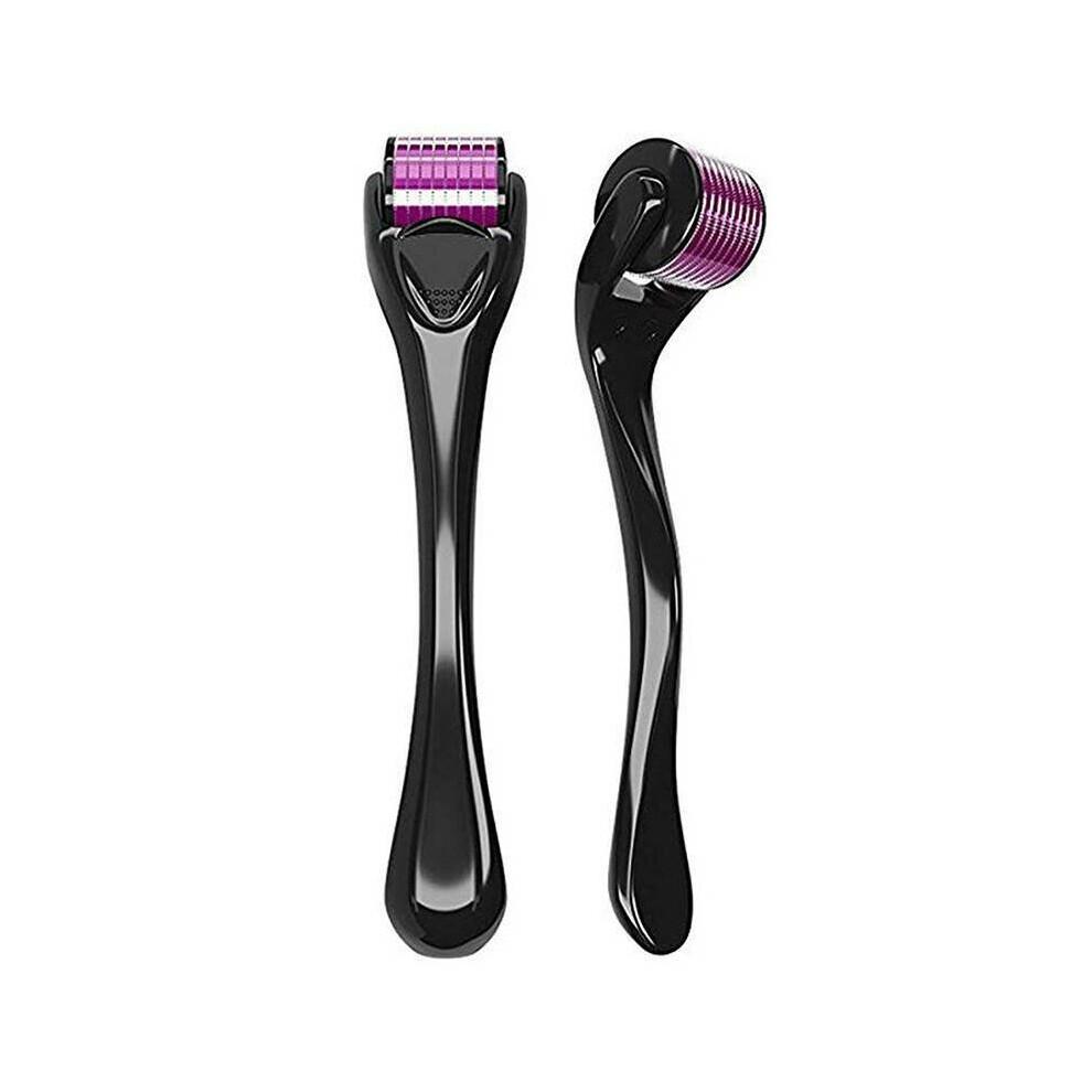 (0.75mm) 540 Titanium Micro Needle Derma Roller Hair Beard Regeneration Growth Skin Care