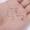 100pcs/lot 21*16mm Earring Hooks Findings Ear Hook Earrings Clasps For Jewelry Making DIY Earwire Supplies
