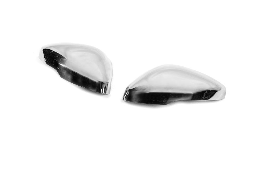 Накладка на зеркало (2 шт, нерж.) для Honda Civic Sedan 2021- гг