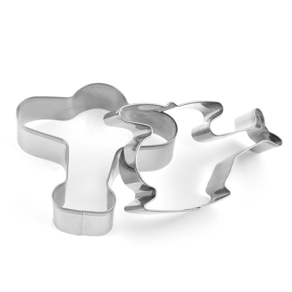 12 Pezzi Serie Militare Forma Tagliabiscotti Verdura Biscotto Stampo Strumenti per la Cottura Pasticceria Acciaio Inossidabile Fondant Utensili da Forno
