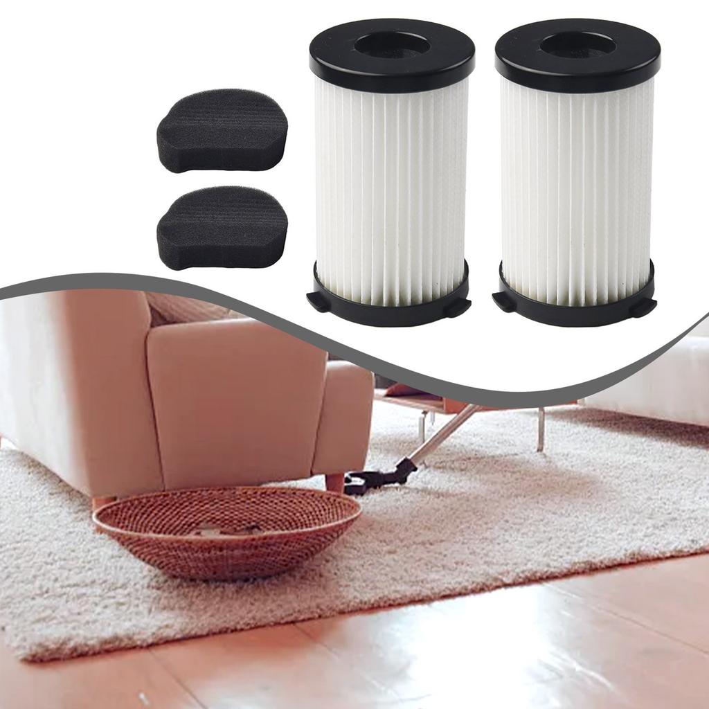 Filters Vacuum Cleaner Parts Spare 2pcs Household Supplies