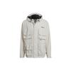 Originals Abenteuer Multi-Pocket Kordelzug Kapuze Windbreaker Herren Aluminium HF4794