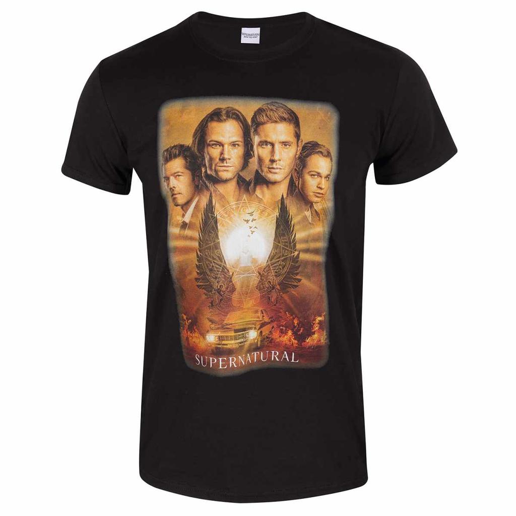 Supernatural Unisex Adult Key Art T-Shirt