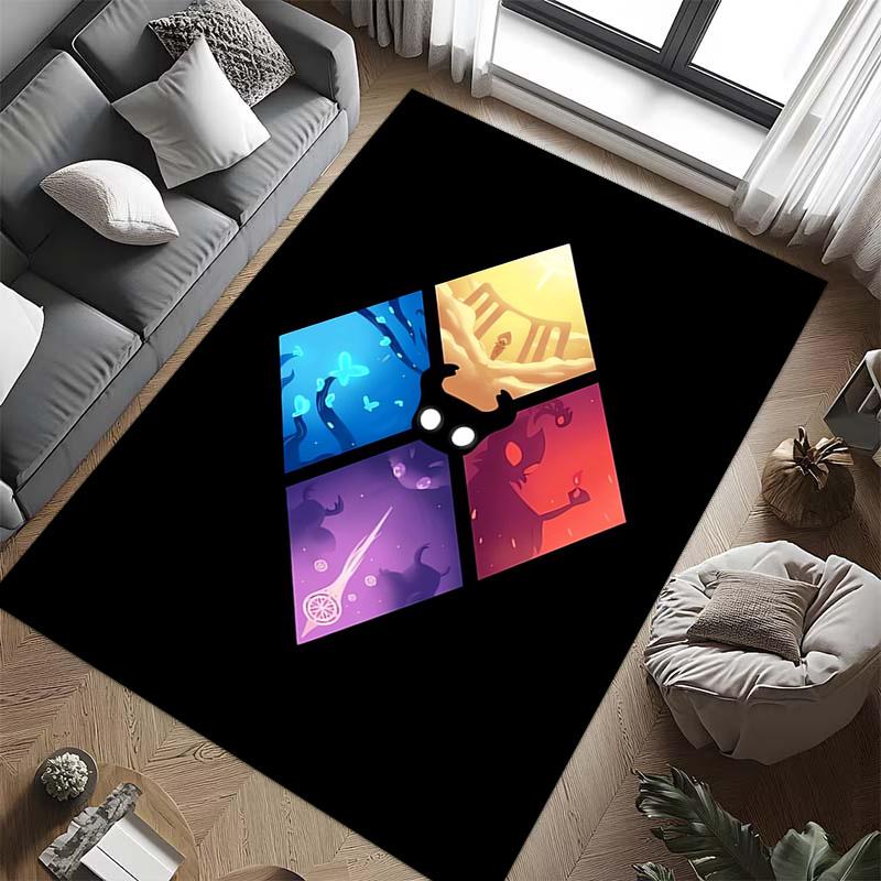 Whispers Hollow Knight Carpet Floor Mats Suitable for All Seasons Dormitory Decoration Office Chair Cushion Room