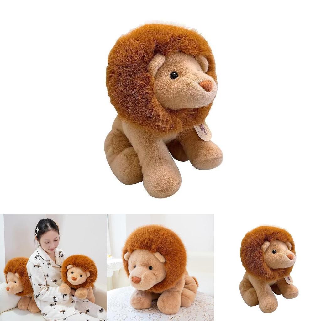 Plush Lion Stuffed Animal Toy For Home Decor And Giftgiving