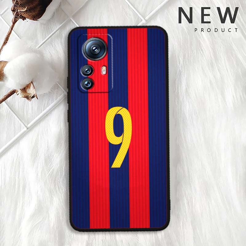Fashion jersey number For Xiaomi Mi 15 14 13 13T 12 12T 12S 11 11i 11T Pro Ultra Lite 5G Black Soft Phone Case