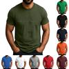 Men's Popular T-shirt Printed Round Neck Short Sleeve T-shirt