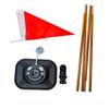 Inflatable PVC Boat Watercraft Electronics GPS Fish Finder Camera Mount Kayak Ball Base Safety Flag Mount Kit DIY Pad 7