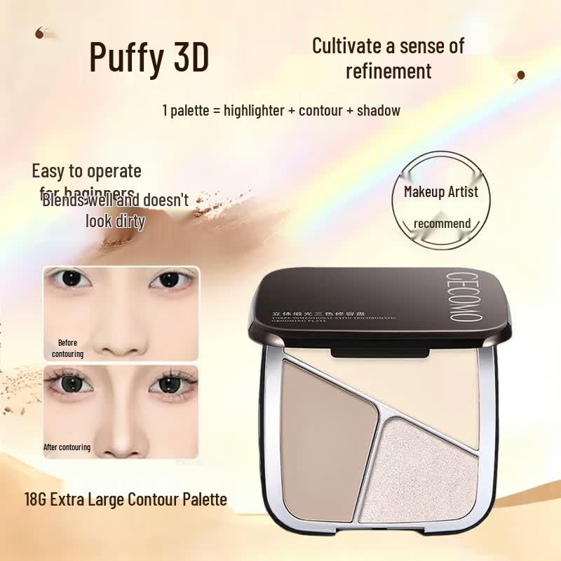 GECOMO 3-Color Contouring and Highlighting Palette