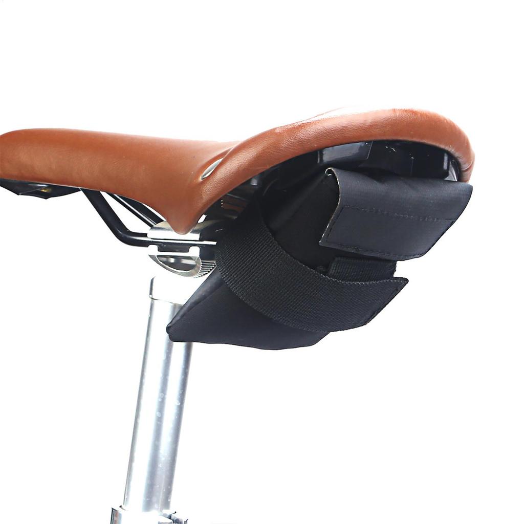 Bicycle Saddle Bag Bike Pouch Under Seat Small Folding Bike Seat Cushion Tool Kit Multi Function Tool Pack for Riding Outdoor