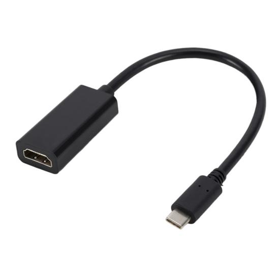 HD 4K 60Hz USB 3.1 Type-C to HDMI-compatible Cable Adapter for TV Monitor Projector Phone