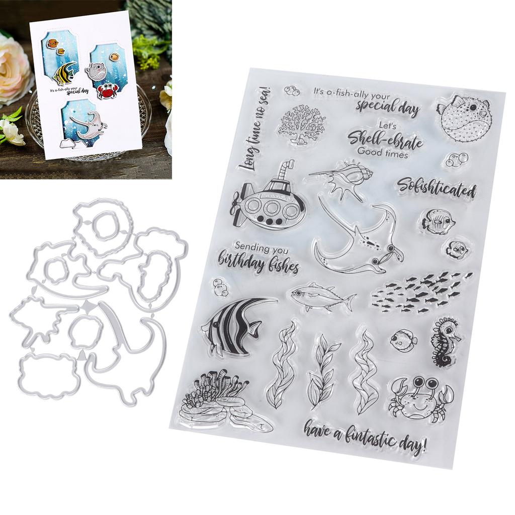 Transparente Stempel, praktisches Werkzeug zur Kartenherstellung, tragbare Schneideform für Fotoalben, Geschenke