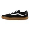 Vans Brooklyn LS Slip Resistant Abrasion Resistant Low Top Skateboard Shoes Men's Black White Sneakers VN000D7QB9M
