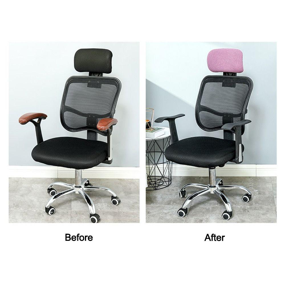 Stain-proof Boss Chair Head Covers Dust-proof Chair Sleeves  for Living Dining Room Home Decor