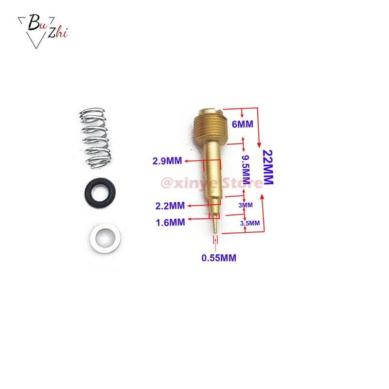 carburetor adjusting the carb air screw for EN125 GN125~250 VM22 GS125 GSF250 EN GN VM GS 125 250 22