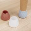 Silicone Chair Legs Covers Hardwood Floor Protectors Mat Furniture Table Foot Pads Floors Protection Anti Scratch Chair Leg Caps