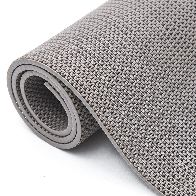 PVC Absorbent Anti-Slip Doorway Mat - Waterproof Floor Carpet for Kitchen & Bathroom