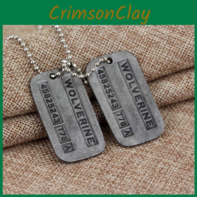 Necklace Pendant Superhero Featuring Wolverine Alloy Animal Design For Cosplay