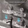 Bathroom Organizer Faucet Storage Suction Cup Shelf