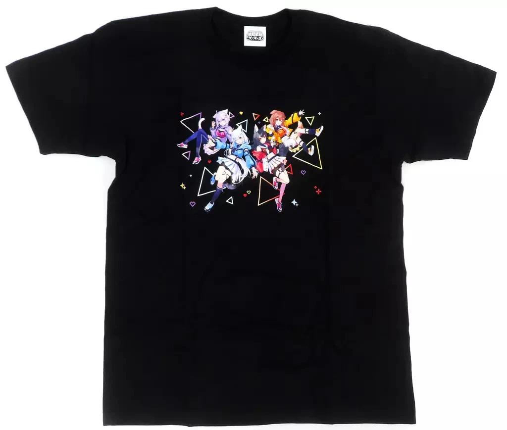 Cover hololive Gamers T-T-Shirt Black Virtual YouTuber Anime 2024 New L