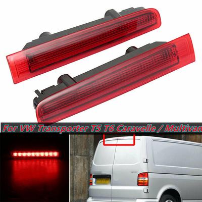 Hohe Bremsleuchte Warnsignal Bremslicht Dritte Rückleuchte Heckklappe rot getöntes Glas für VW Transporter T5 T6 Caravelle Multivan