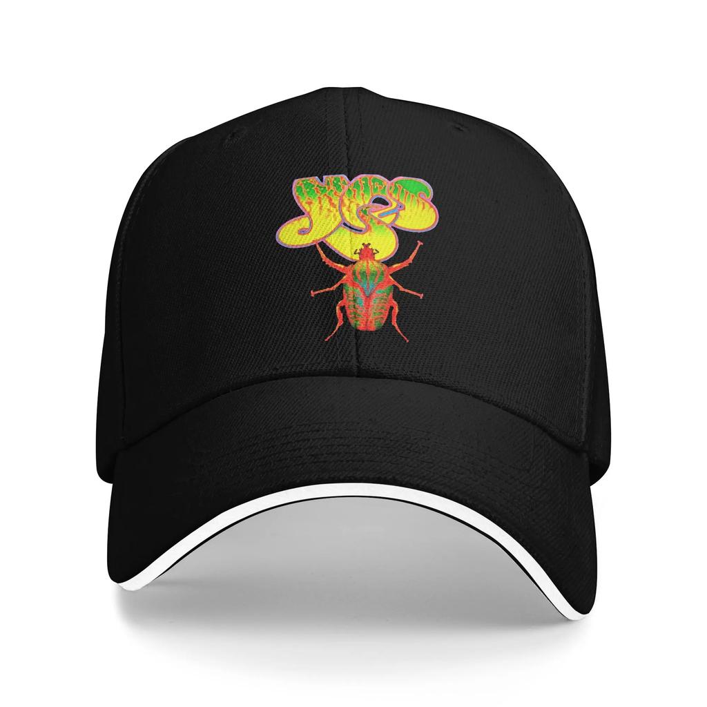 Yessongs Yes Band Baseballpetten Casual Rockmuziek Legende Sandwich Hoed Unisex Dames Verstelbare Papa Hoed Reiscadeau