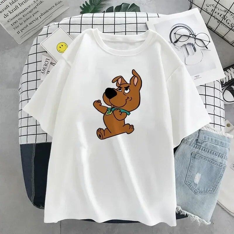 Women T-shirt Kawaii Little Bear Print Short Sleeve Sporty TShirt FeUnisex Harajuku Summer Japanese Anime Cartoon Oversized TShirt Unisex