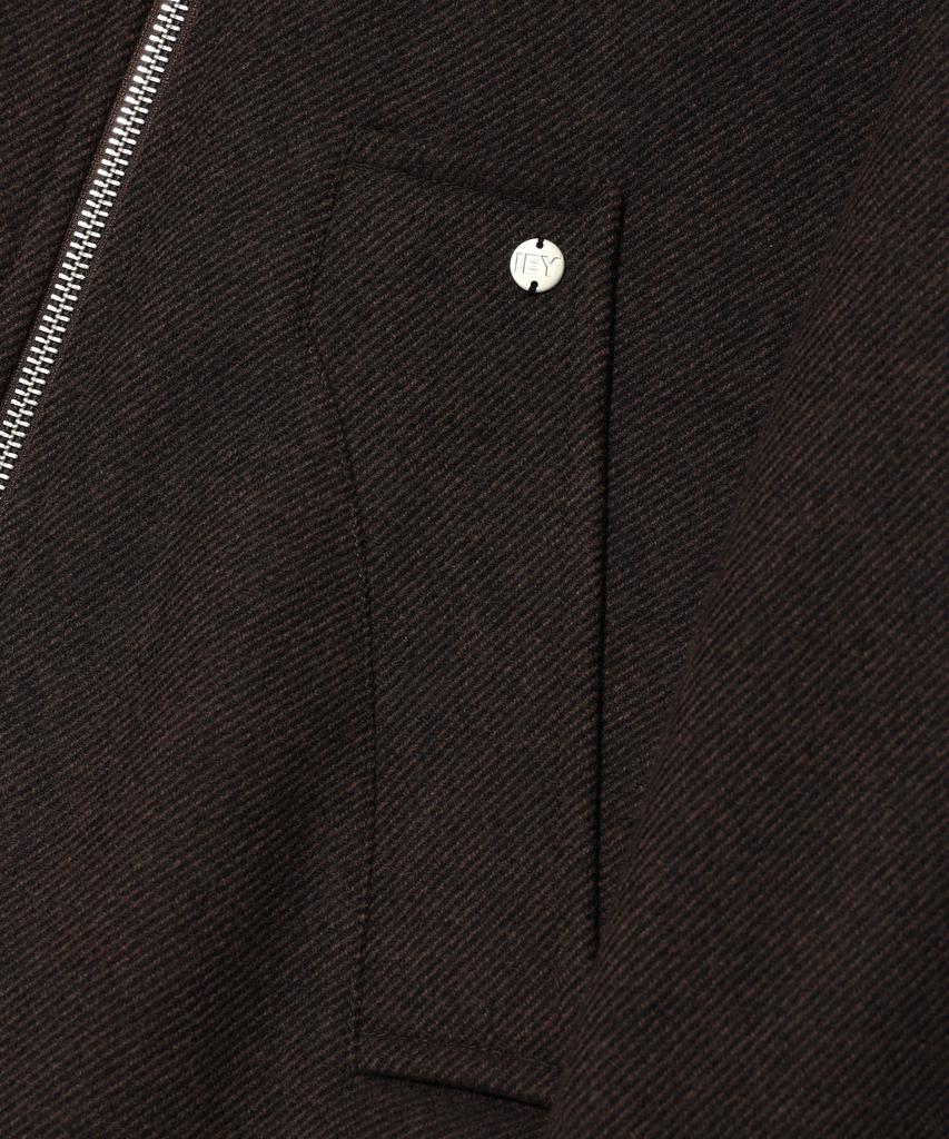 Iey Tap Wool Jacket Brown