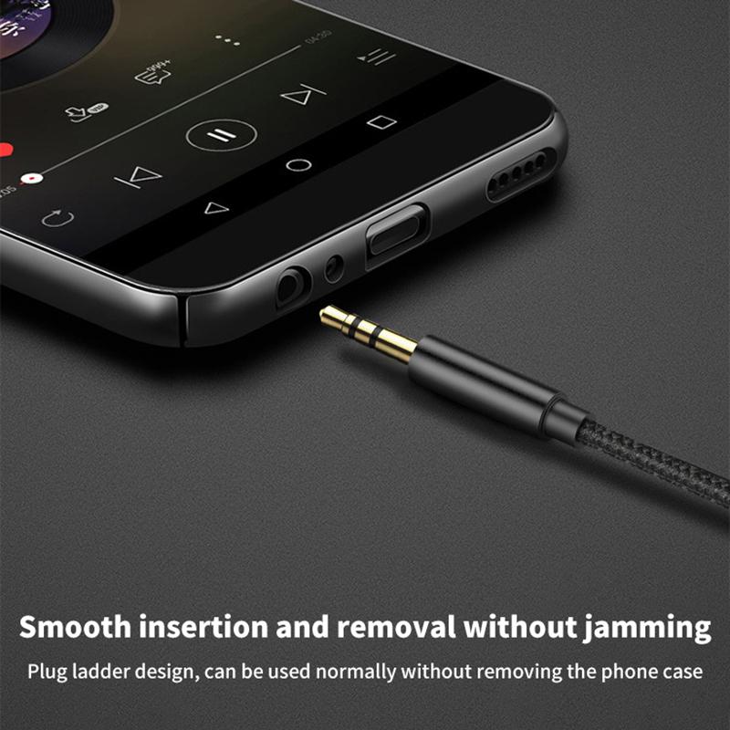 10M Long 3.5Mm Gold-Plated Thickened Headphone Cable Audio Extended Adapter Cable Aux Computer Audio Cable Durable