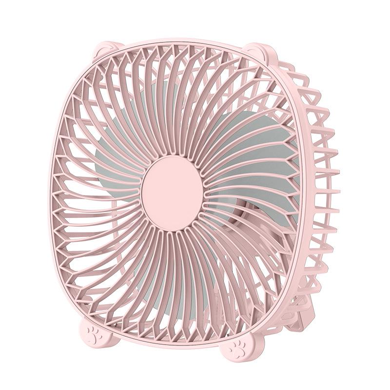 Compact Turbine Folding Clip Fan for Desk or Handheld Use Direct Plug