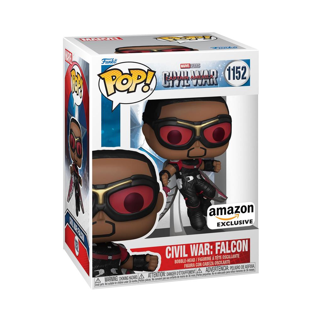Marvel Figure Avengers: Civil War Falcon Funko Pop! Marvel Funko [Amazon Exclusive]