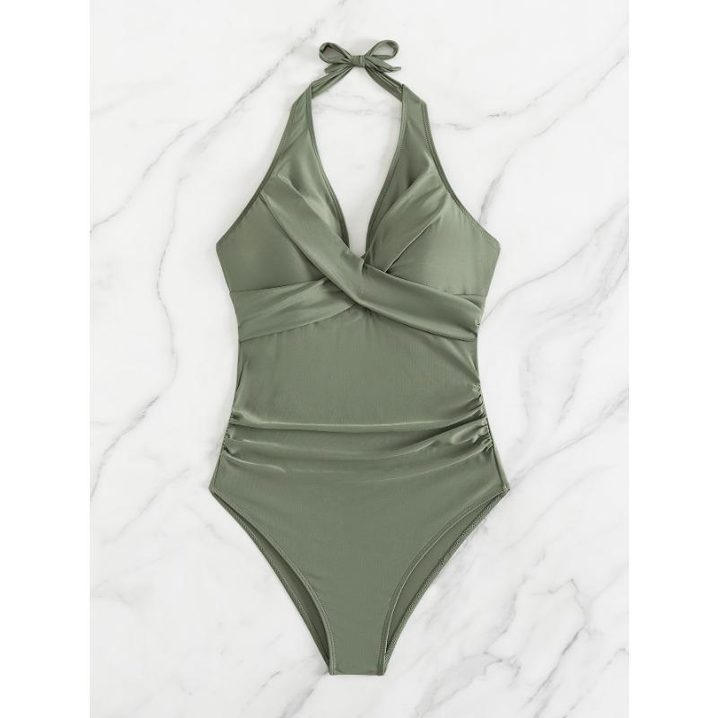 New Swimsuit Women's Fashion Bikini Onesie Sexy One-piece Beach Swimsuit Swimsuit