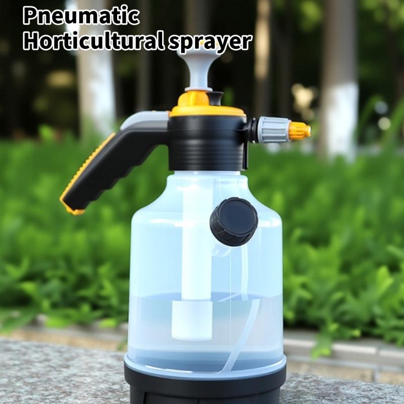 Large Capacity Plastic Plant Watering Can With Adjustable Nozzle for Outdoor Cleaning And Horticulture