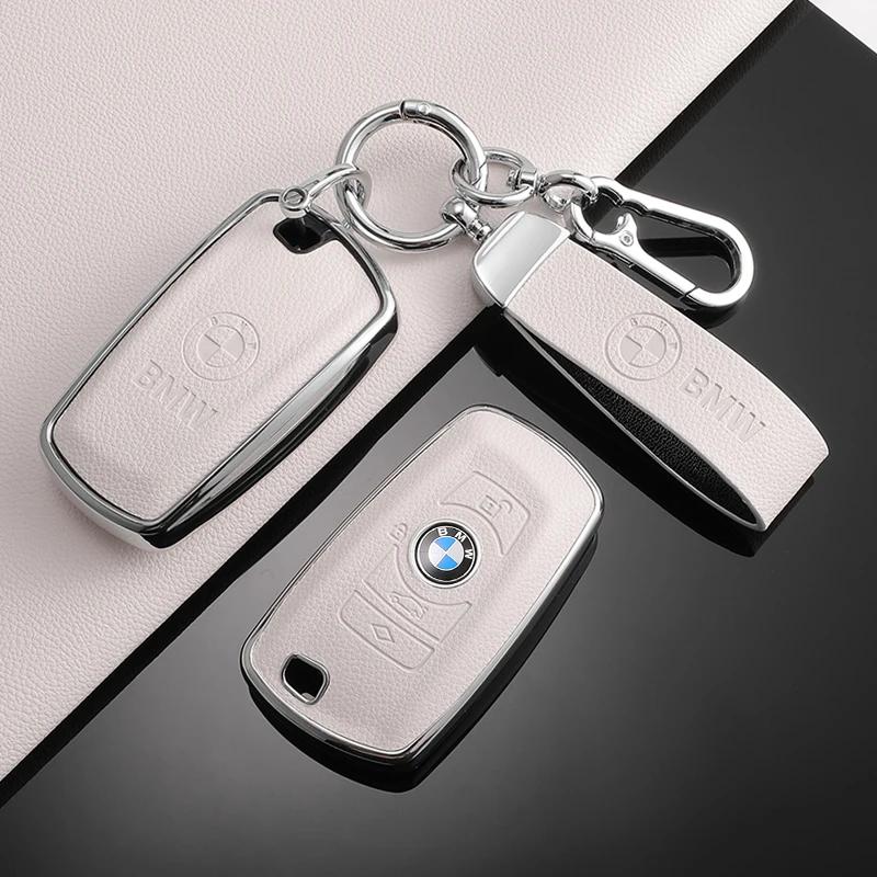 2025 TPU Car Key Case Full Cover Shell For BMW 1 3 5 7 Series X1 X3 X4 X5 F10 F15 F16 F20 F30 F18 F25 M3 M4 E34 Keyless  Acc