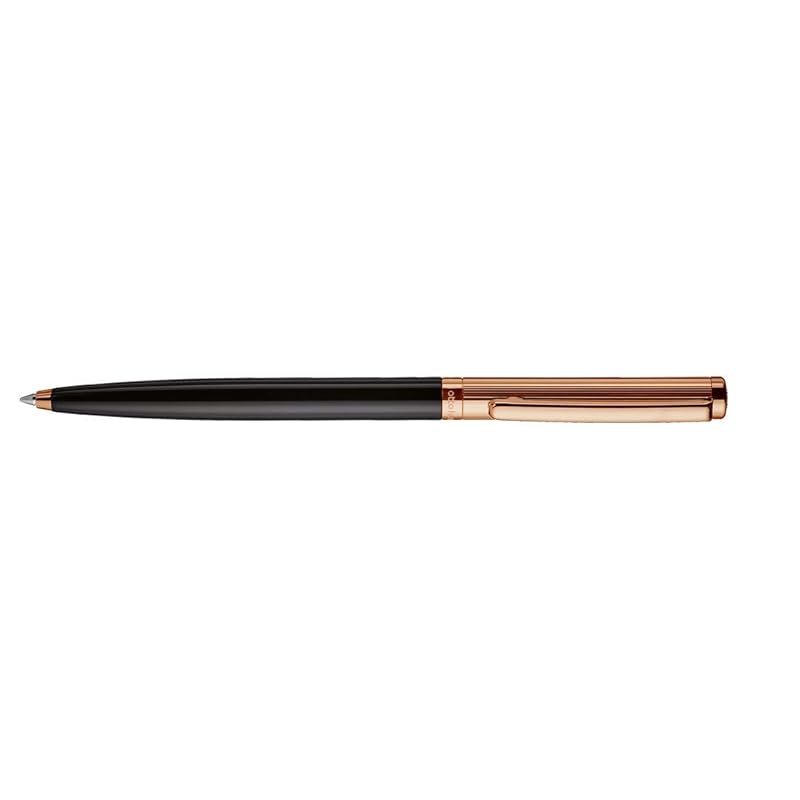 

otto hutt otto foot otto hat oil ballpoint pen D01 DESIGN01 black stripe platinum plated rose gold cap gt 001-16426